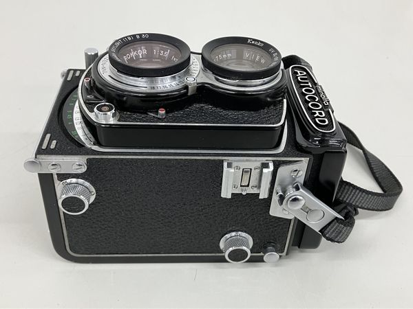 ●銘機 訳あり● Minolta Autocord 75mm F3.5 二眼レフ　カメラ★＜レンズキャップ＞#394 訳あり MINOLTA AUTOCORD Ⅲ ミノルタ オートコード minolta