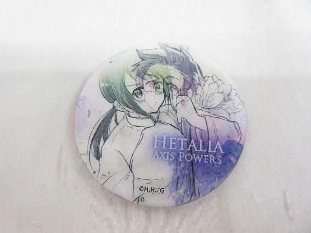中古品 アニメ ヘタリア Axis Powers チェンジング缶バッジ 民族