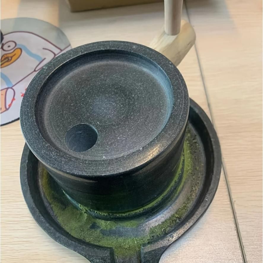 手作りティーセット抹茶ストーングラインダー