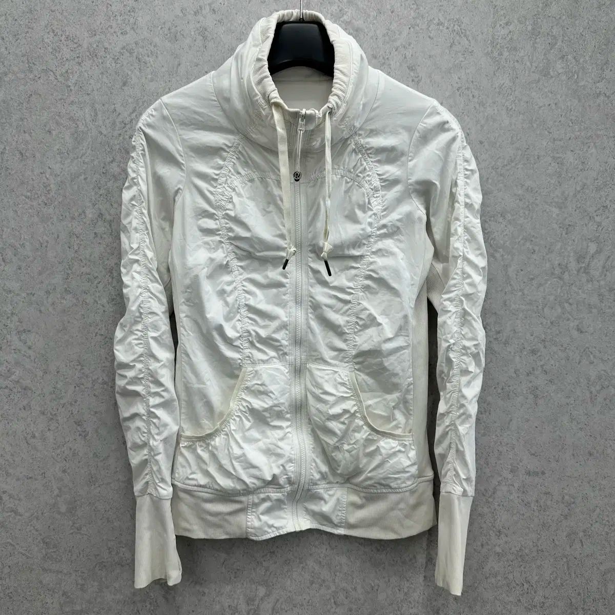 95 lululemon ルルレモン レディース シャーリング リバーシブル ジップアップ ジャケット