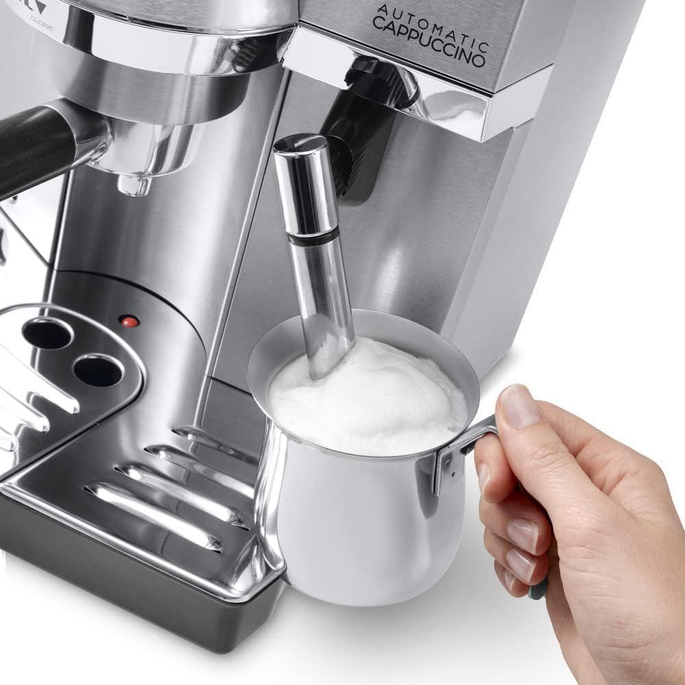 Delonghi/デロンギ エスプレッソ・カプチーノメーカー オートマティック カプチーノ シルバー EC860M