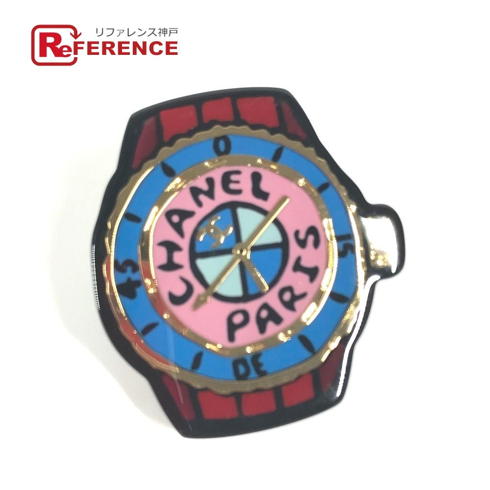 CHANEL シャネル ブローチ J12 ウォッチ デザイン 時計 プラスチック  