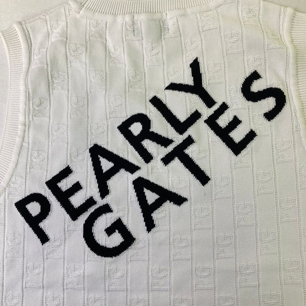 サイズ：1 PEARLY GATES パーリーゲイツ 2023年モデル Vネック ニット