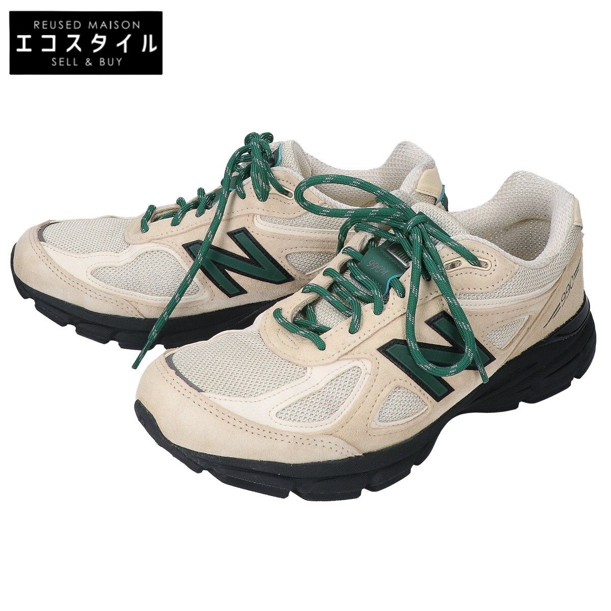 NEW BALANCE ニューバランス 【美品】U990GB4 Made in USA スエード/メッシュ ローカット スニーカー US8