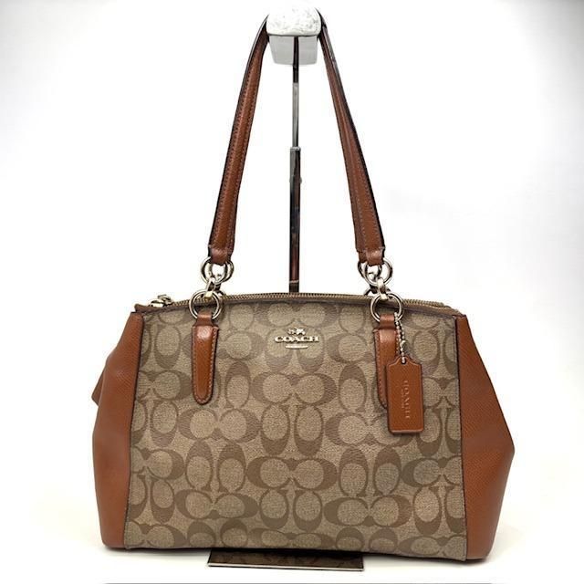 COACH コーチ ハンドバッグ 肩掛け ロゴチャーム 大容量 F21626