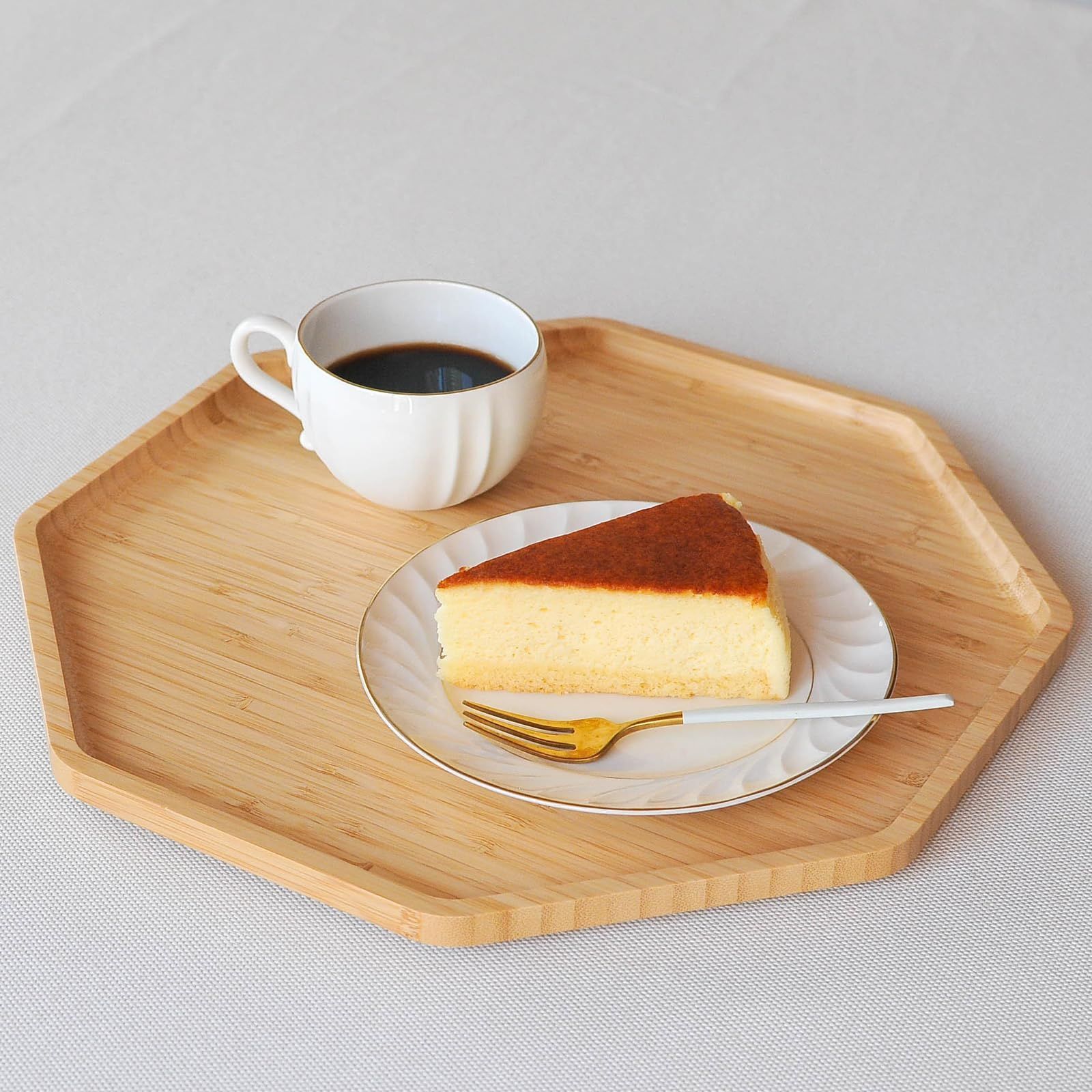 お盆 トレイ トレー おしゃれ 業務用 お正月 食洗機対応 木製 盆 北欧 小物収納 ｜半月盆 カフェトレー プラスチック 食事トレー 箱入り