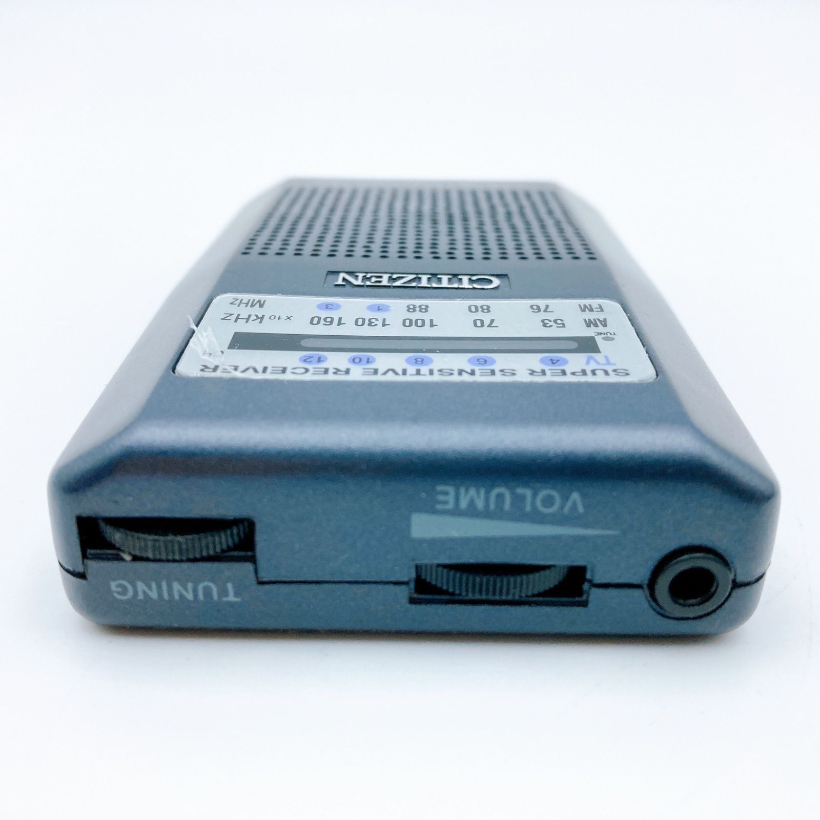 動作確認済み・箱付き】CITIZEN TR23 ポケットラジオ AM/FM/TV 動作確認済み・箱付き】CITIZEN TR23 ポケットラジオ AM/FM/TV