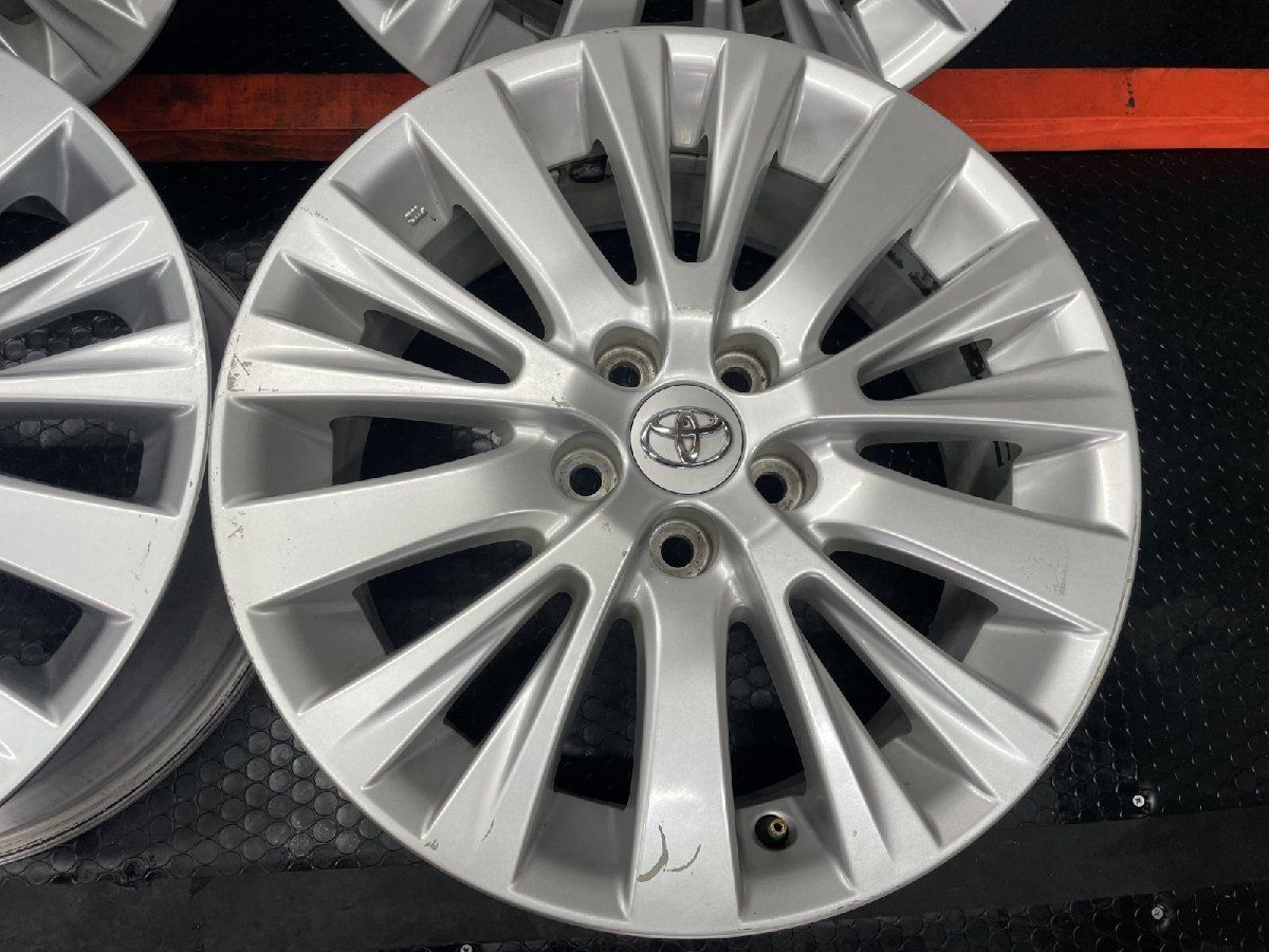 TOYOTA トヨタ 20アルファード後期 純正ホイール 18インチ 4本 7.5J5HPCD114.3 45 ヴェルファイア SHA005 FFCRYSTALESIA_COM