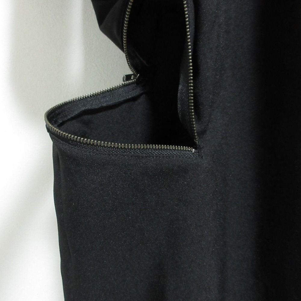 22AW MECRE メクル スタンドカラー ウエストドロスト オールインワン ジャンプスーツ M ブラック レディース 古着 USTAUSTRALIA_COM_AU