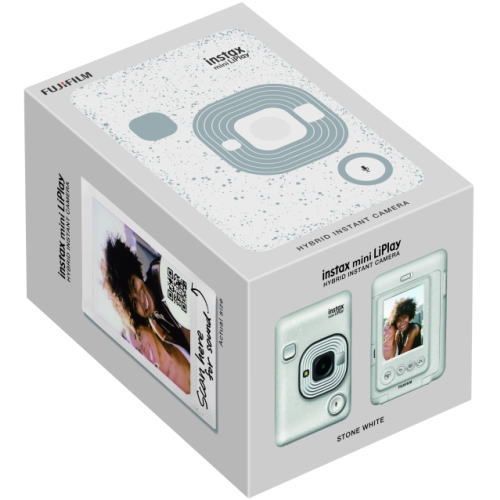 富士フィルム instax mini LiPlay チェキリプレイ ストーンホワイト 音