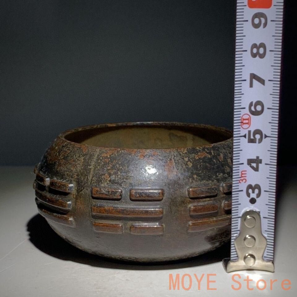 銅製 太極八卦香炉 開運 辟邪 挿香炉 工芸品 置物 銅製 太極八卦香炉 開運 辟邪 挿香炉 工芸品 置物zw0829