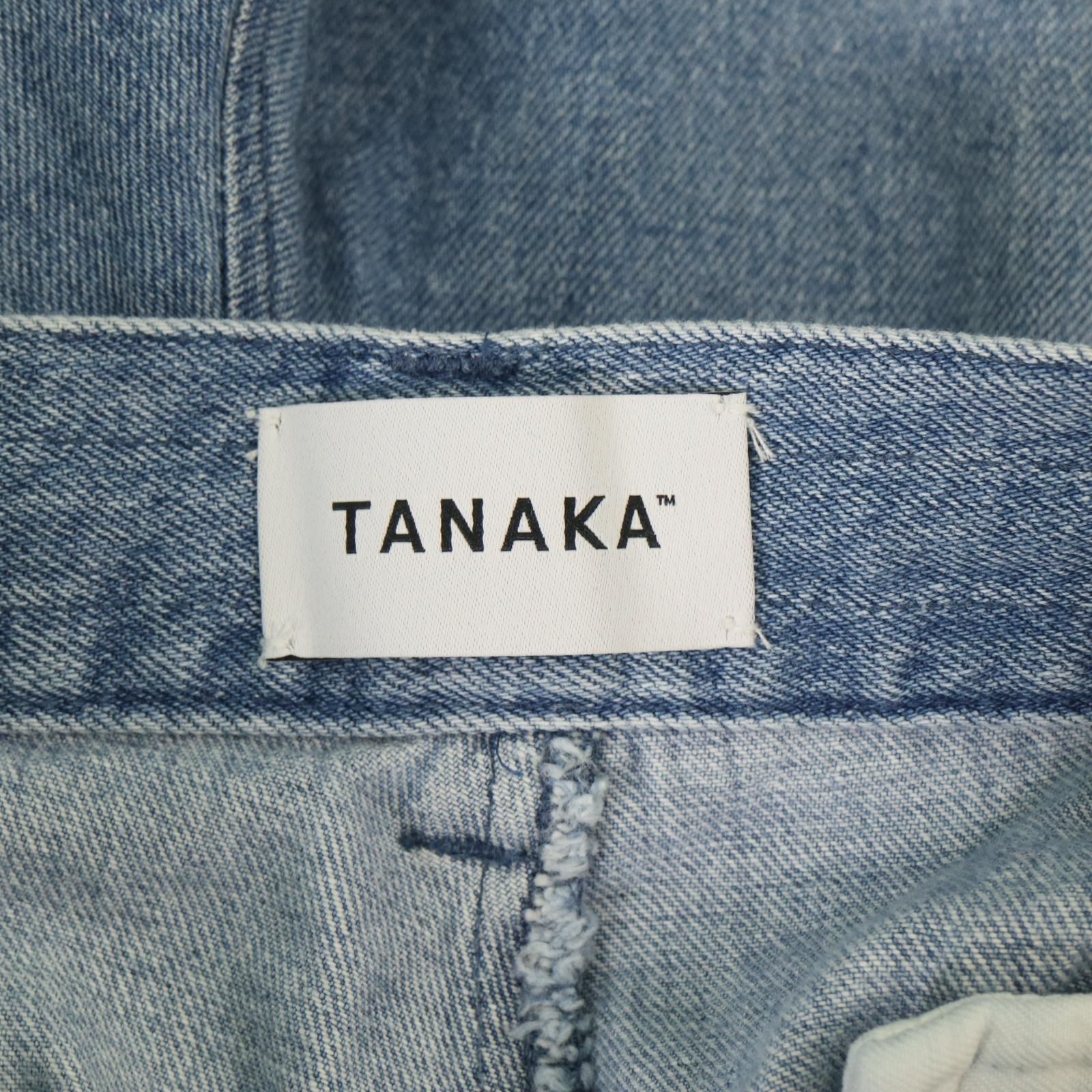 TANAKA / THE KHAKI SHORTS タナカ 2タック入り デニム ショーツ 