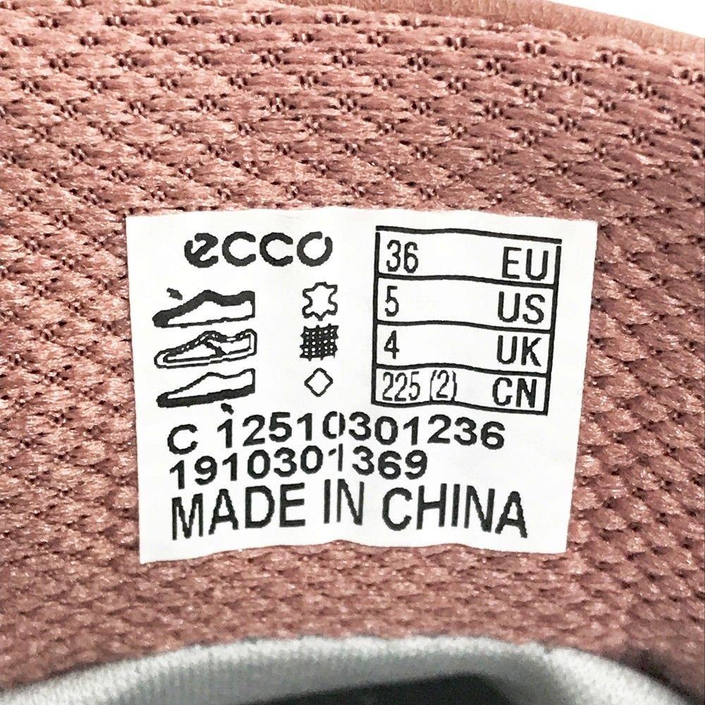ecco エコー 125103 COOL PRO GORE-TEX スパイクレスゴルフシューズ レッド系 EU 36 ...