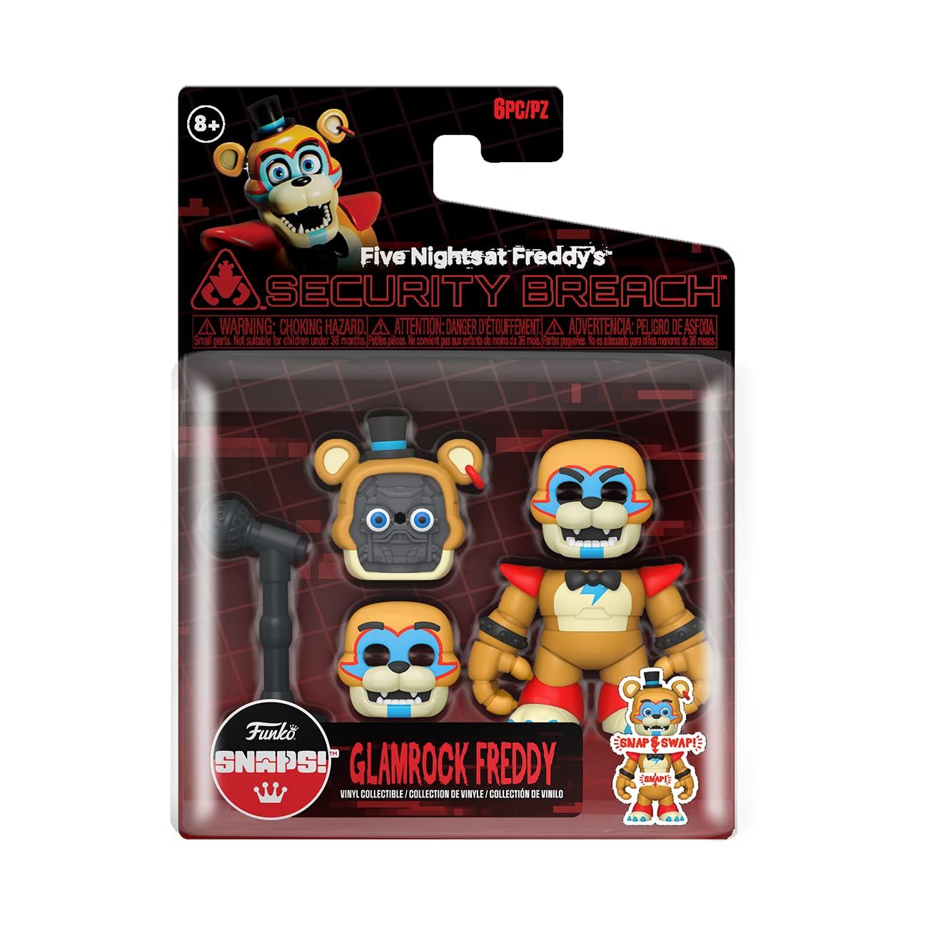 Funko Five Nights at Freddy's (FNAF) スナップ:グラムロック