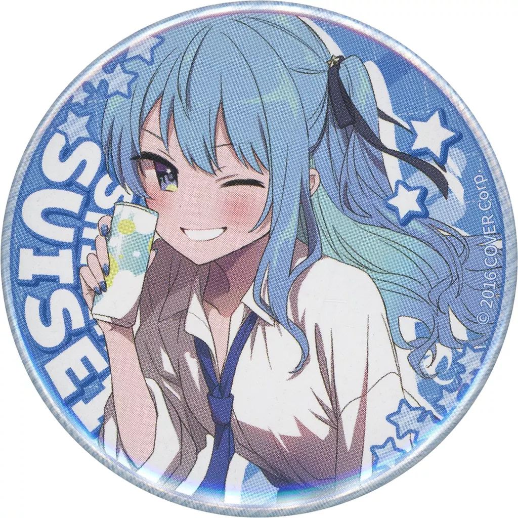 ホロライブ しらないこと研究会 星街すいせい 缶バッジ 17個 Gratte 中古】バッジ・ビンズ 星街すいせい 「バーチャルYoutuber ホロライブ