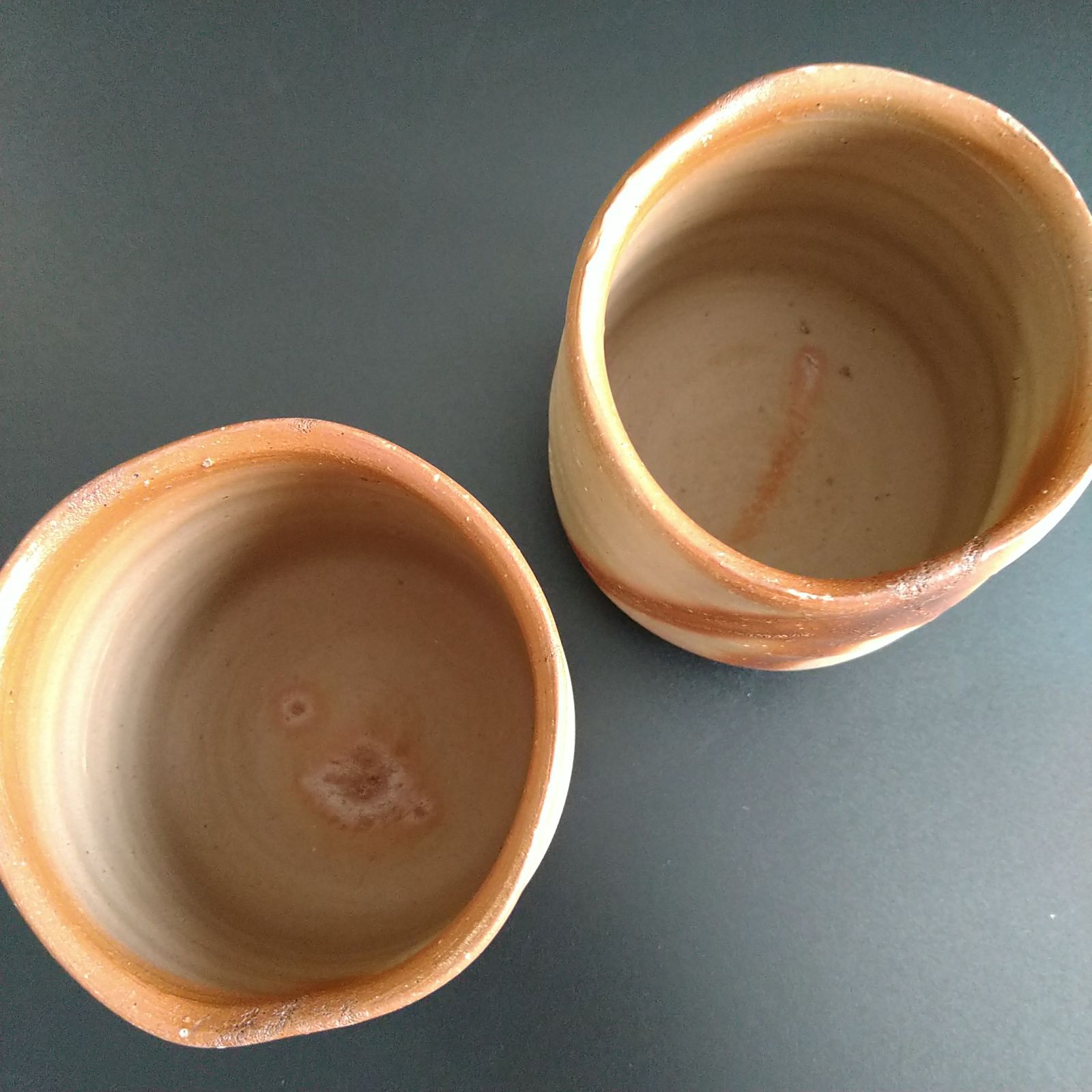 備前焼 湯呑み茶碗 備前焼 湯呑（中）（緋襷）160cc| 日本製 おしゃれ