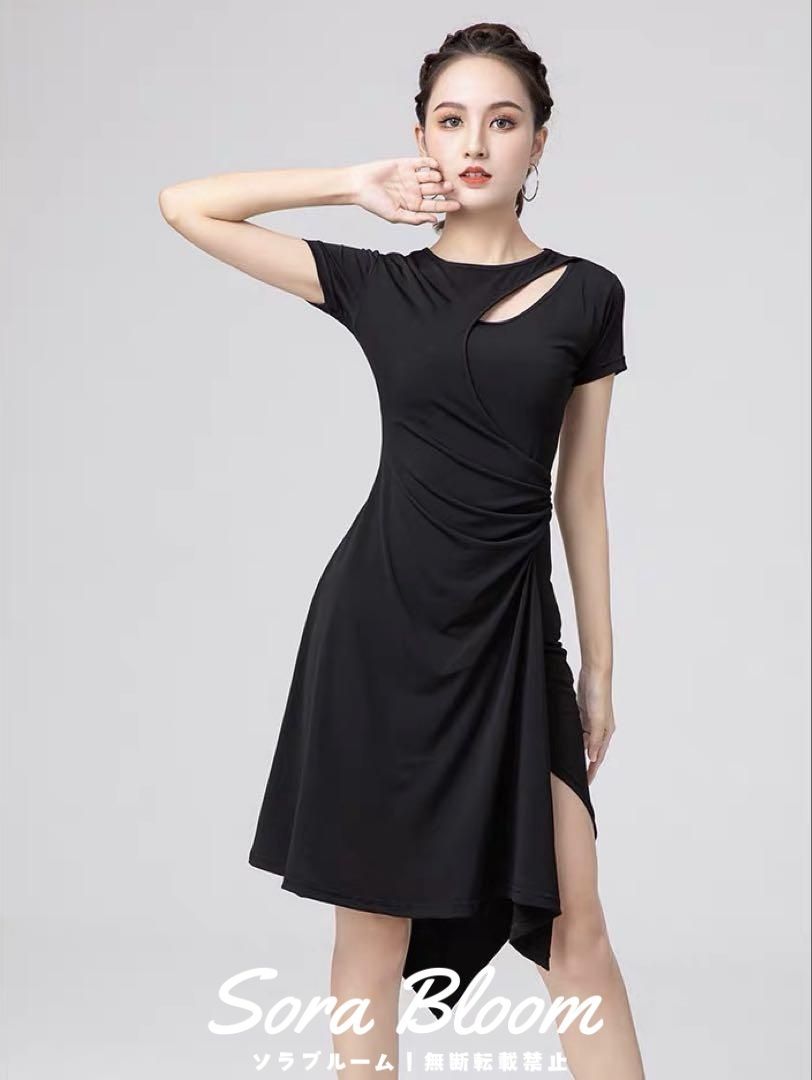 練習用ラテンワンピース?かっこいいダンスウェア！ 新品未使用ラテン