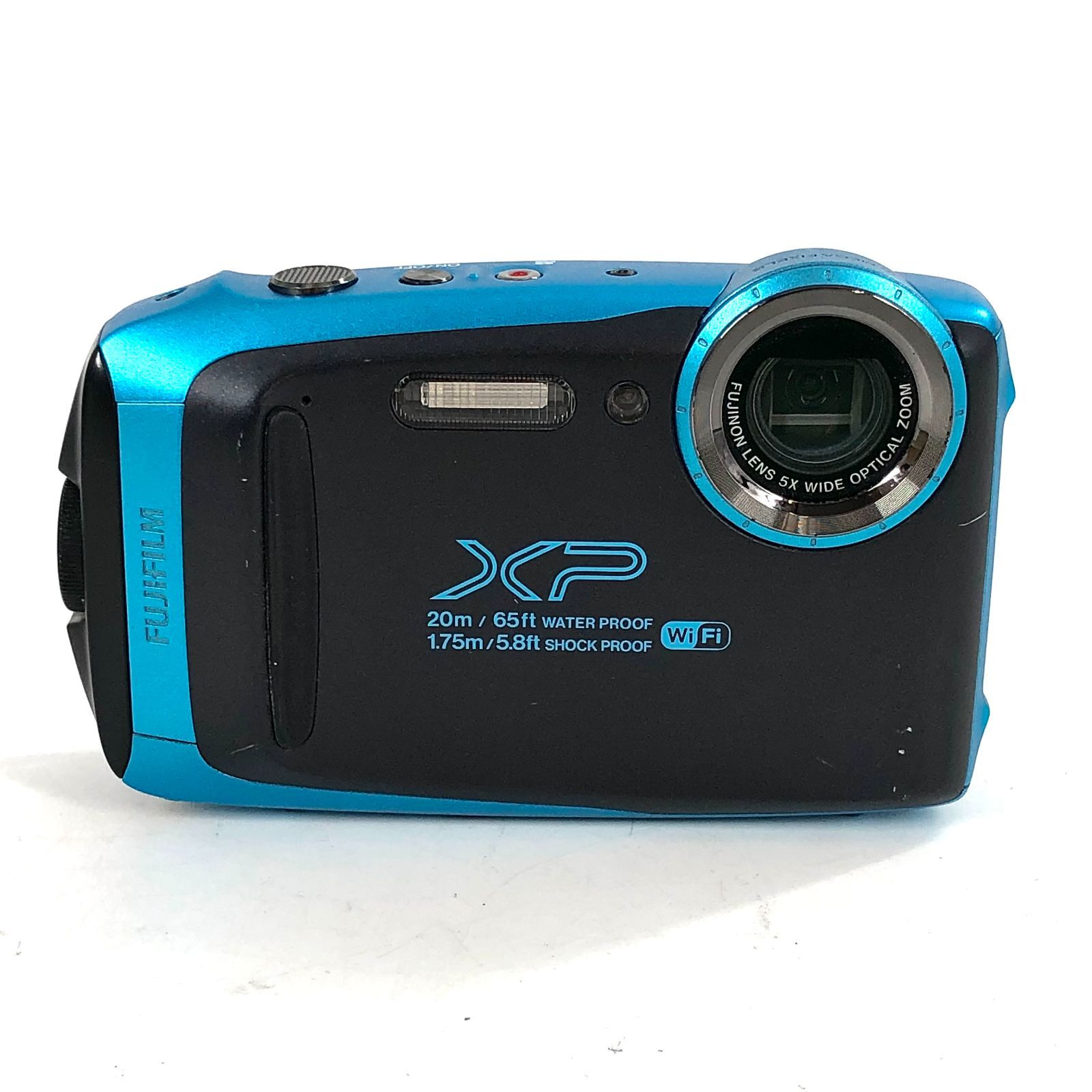 FUJIFILM 富士フイルム 防水カメラ XP130 スカイブルー【ND-164】