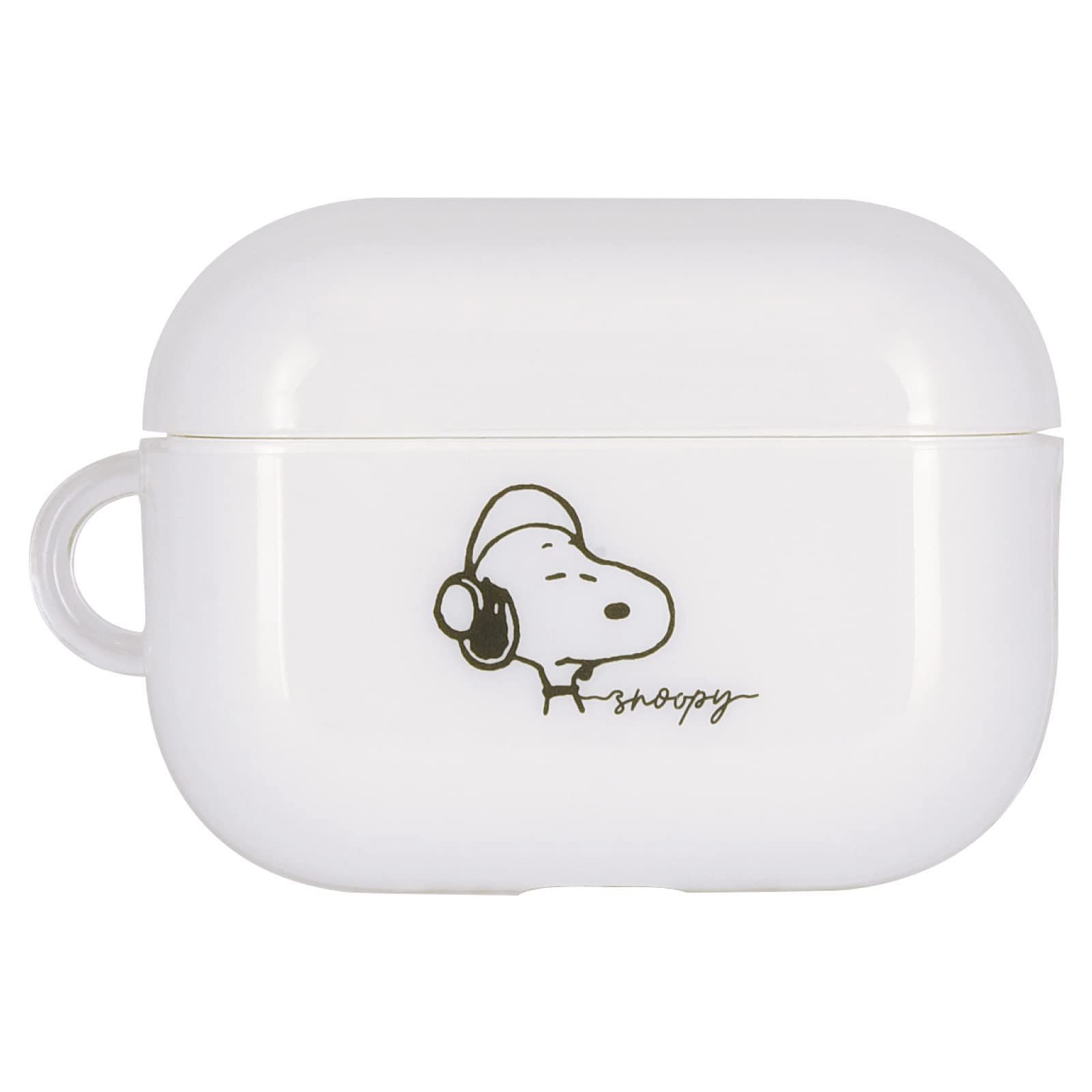 【在庫処分】AirPods ミッフィー Pro(第2世代)/AirPods Pro 対応 グルマンディーズ ソフトケース スヌーピー SNG-737A