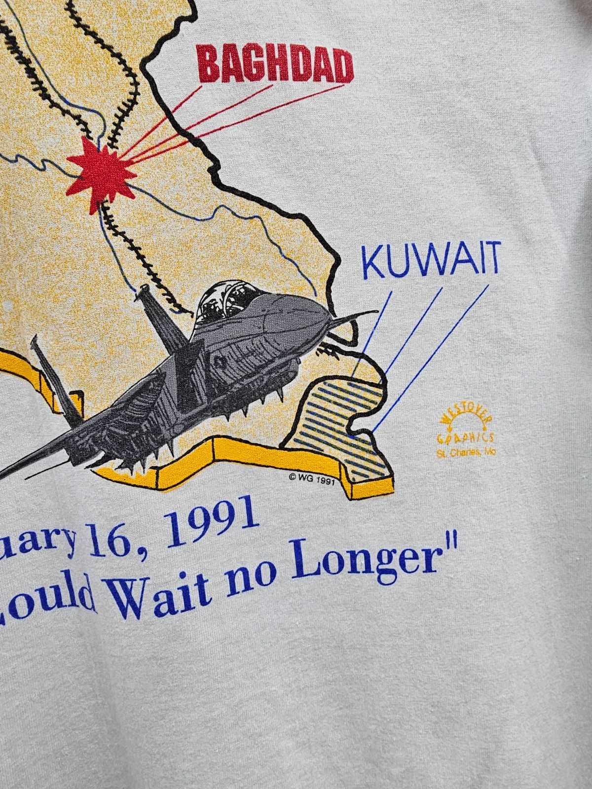 US古着】90s Hans Operation Desert Storm T-Shirt | 90年代タグ 