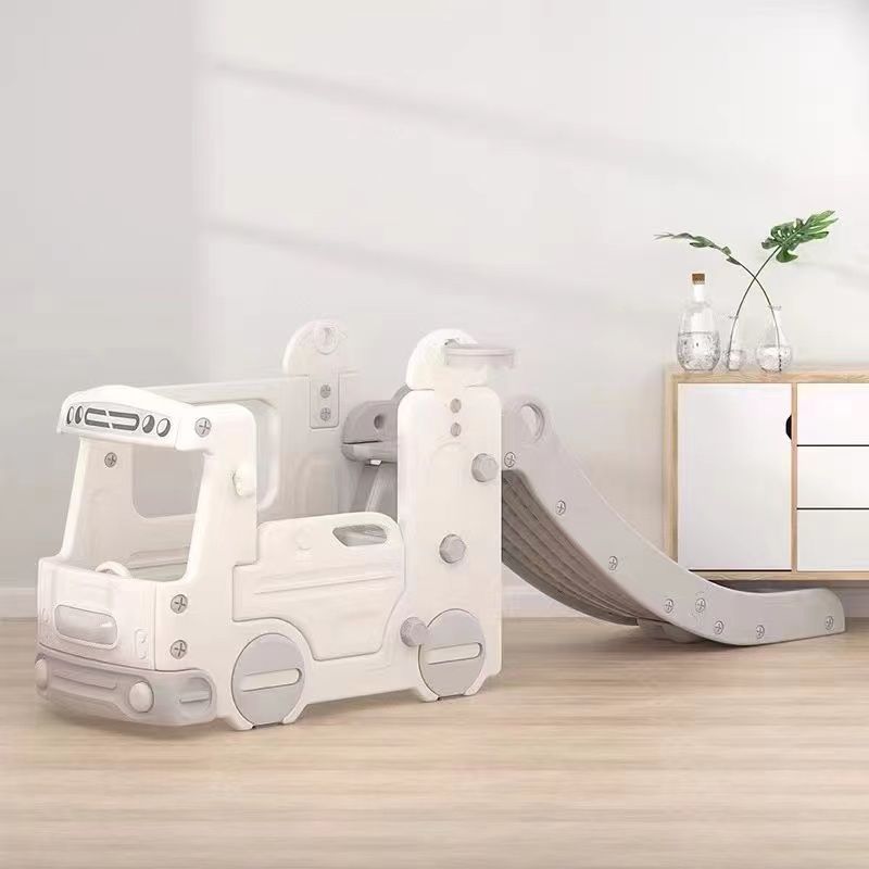 室内用子供向け滑り台｜バスケットボール機能｜18 ヶ月～8 歳対象｜男女兼用｜誕生日プレゼント｜PP286997AAA