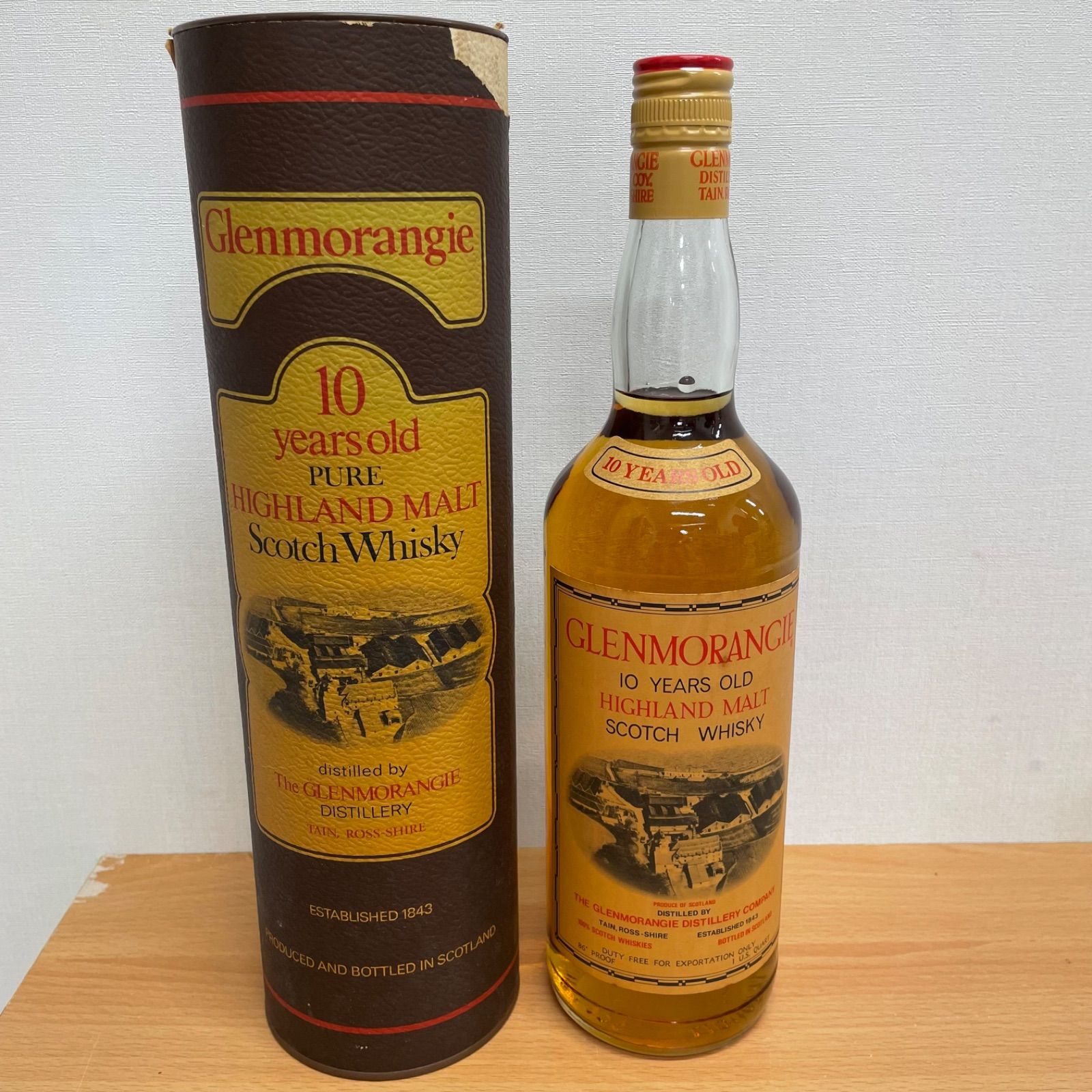 グレンモーレンジ 10年 スコッチウイスキー 750ml 43度 A25-1664