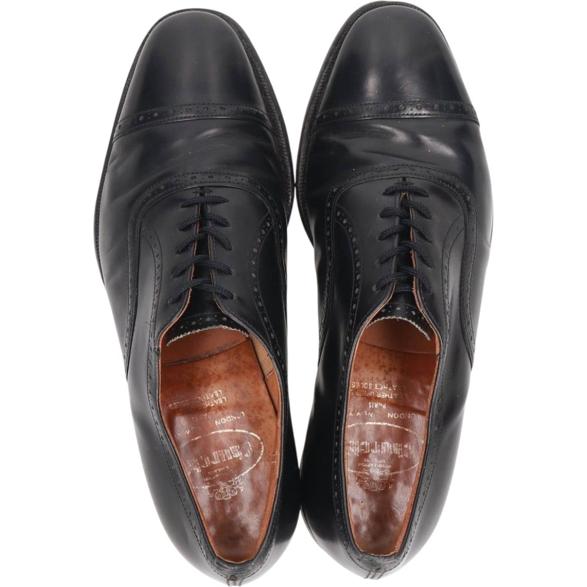 ストレートチップシューズ