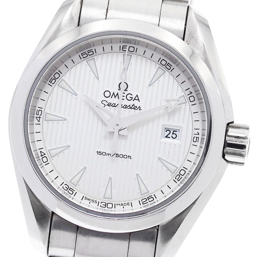 オメガ OMEGA 231.10.30.60.02.001 シーマスター アクアテラ デイト クォーツ レディース_881775