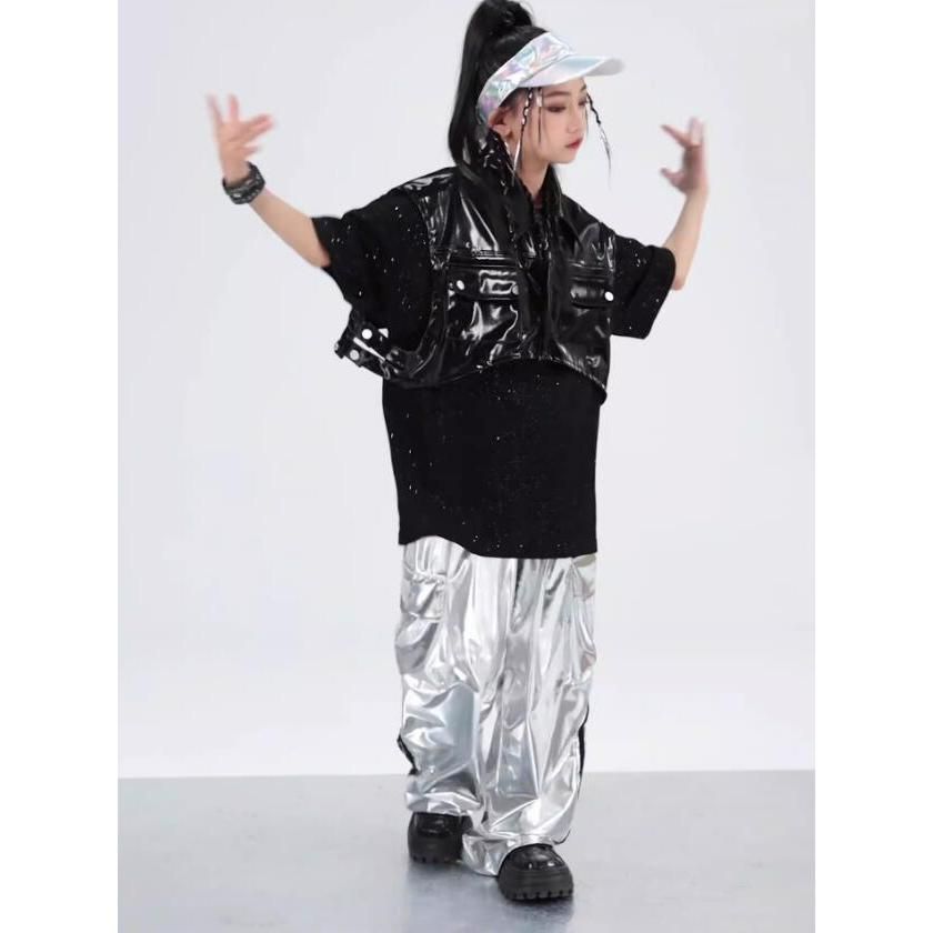 子供ダンス衣装 男の子女の子ヒップホップジャズダンス衣装