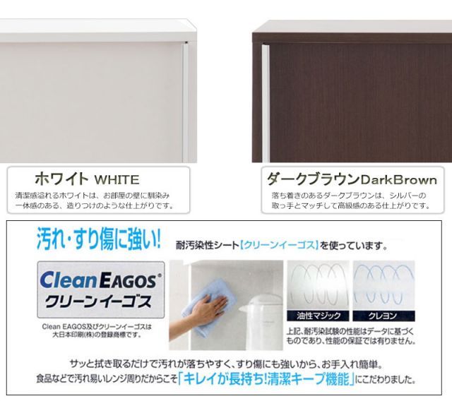 シリーズ カウンター下収納120引戸