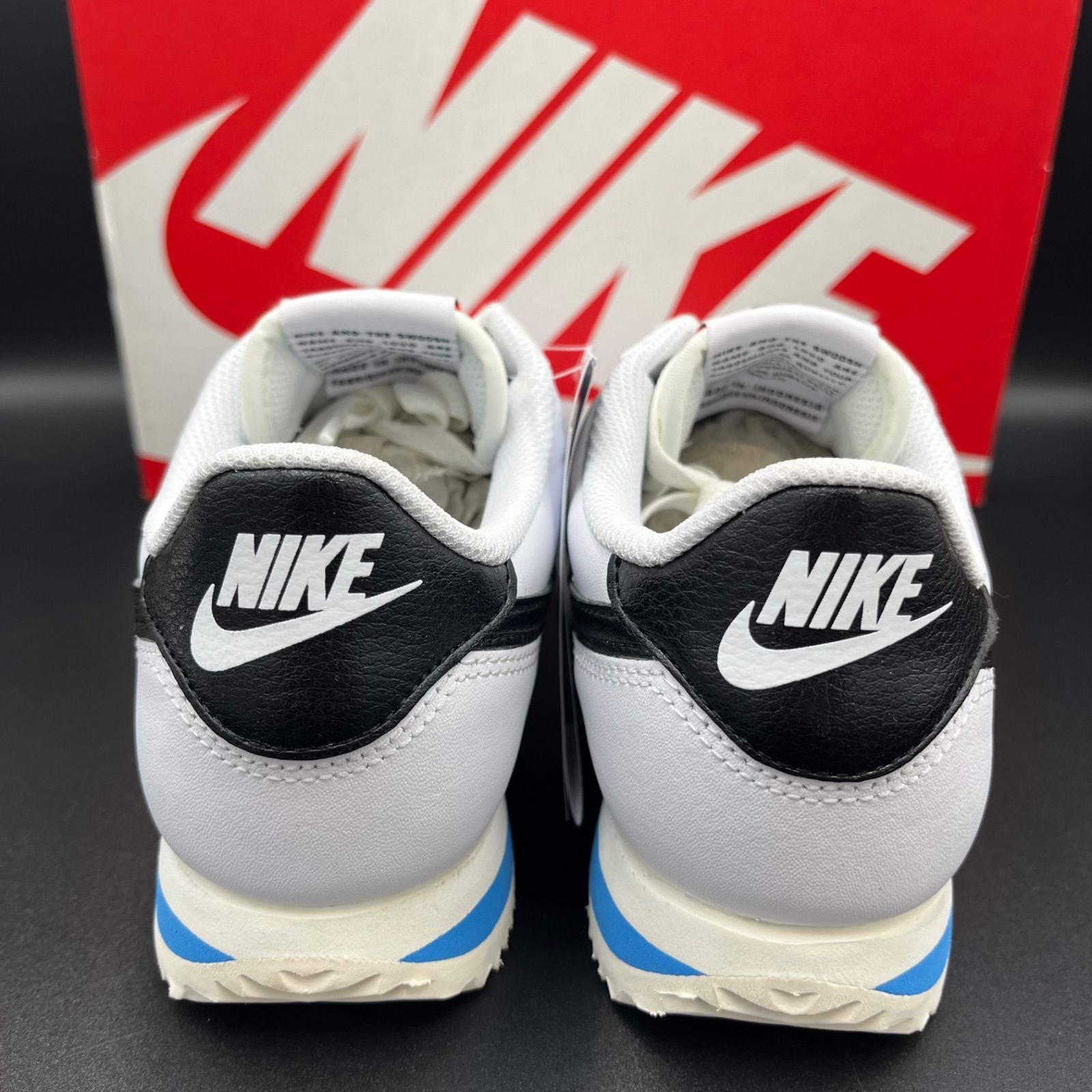 コルテッツ　ホワイトブラック コルテッツ ホワイト アンド ブラック Nike Cortez White and