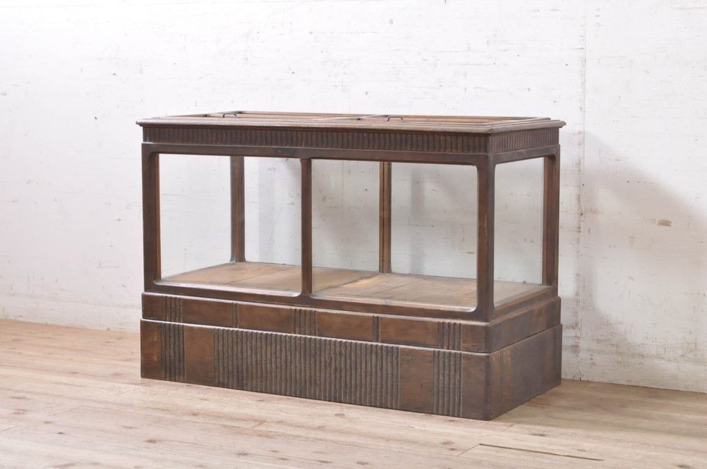 昭和レトロ 商品棚 ショーケース 引き取り限定（左側） 商品レトロ