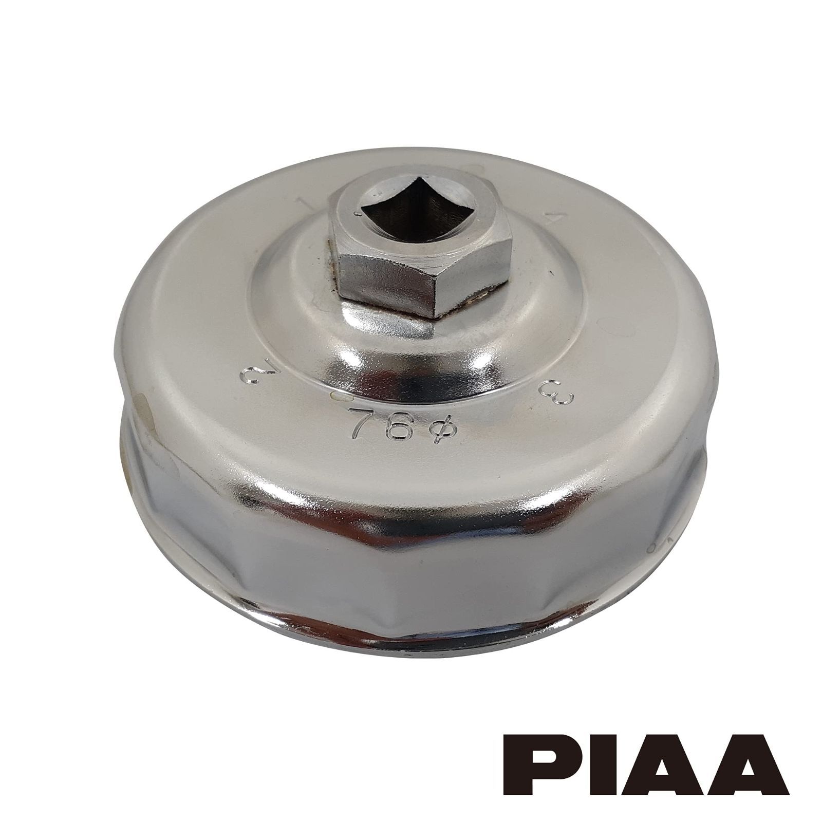 殿堂 PIAA オイルフィルター用 カップ型レンチ 1個入 適用フィルター品番：PA11 PA12 トルクメーター付き W76 