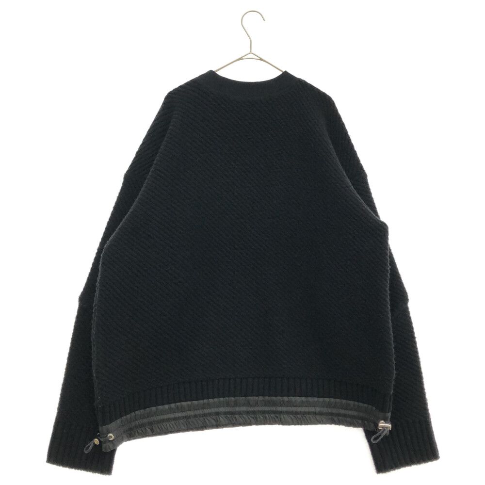 Sacai (サカイ) 21AW Wool Knit Pullover アジャスター付き ウール