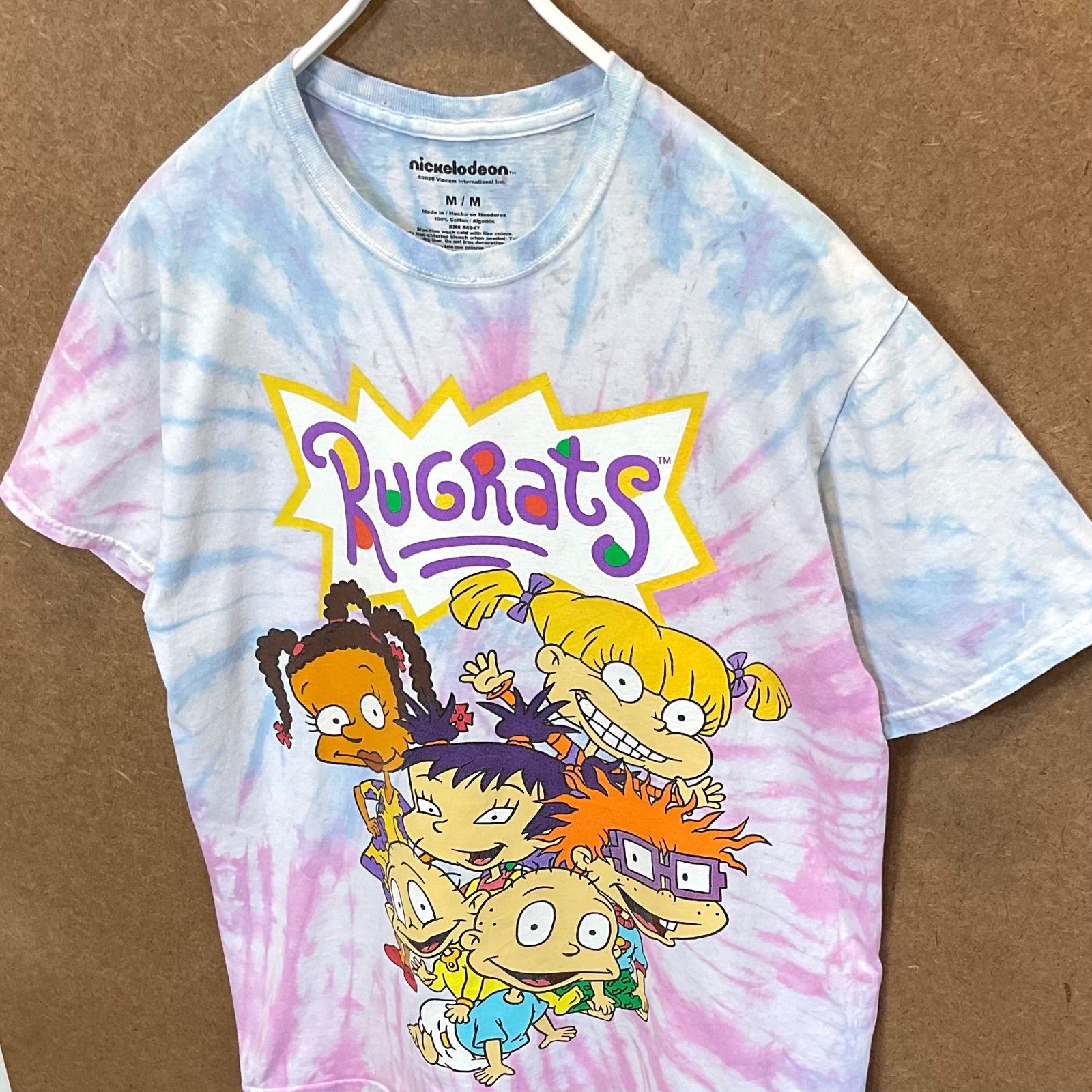 格安店 古着 Rugrats ラグラッツ スウェット 海外アニメ USA 薄手 青