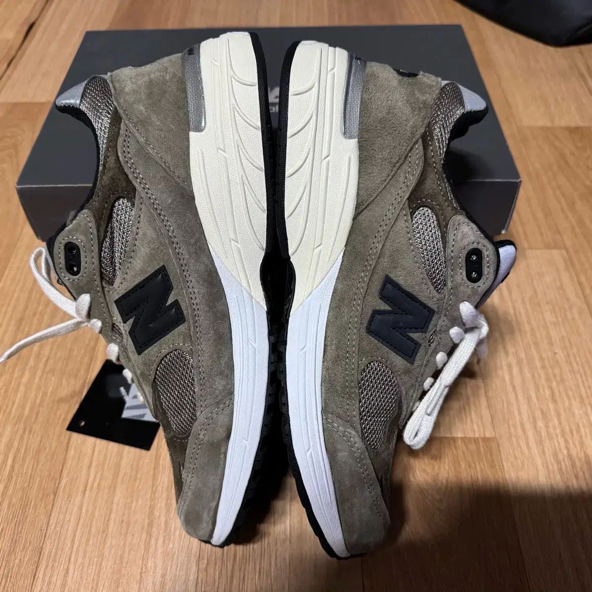  Balance ニュー ンス x JJJJound ジョウンド 993 マッシュルームホワイト 265 スニーカー 靴