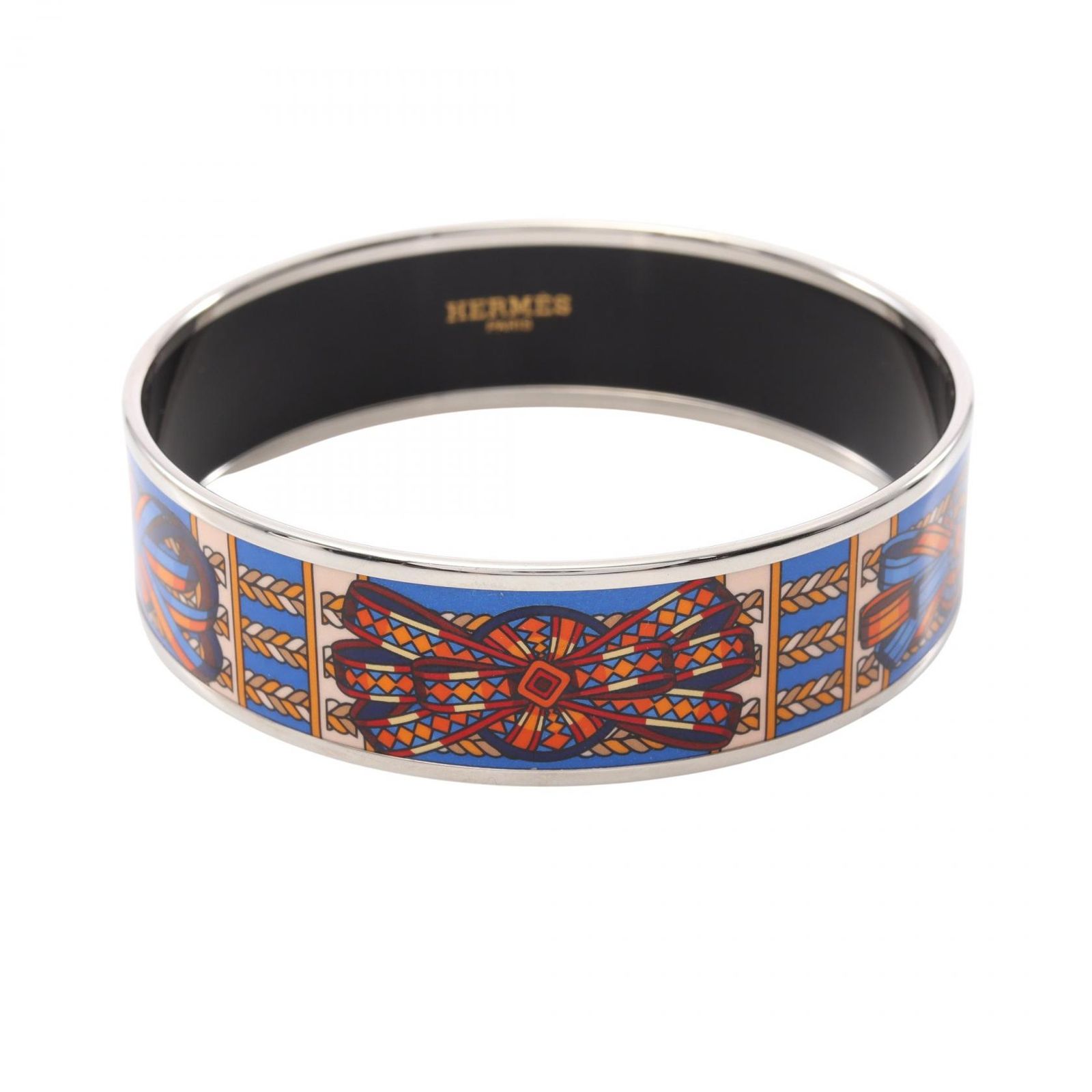 HERMES エルメス エマイユバングルGM