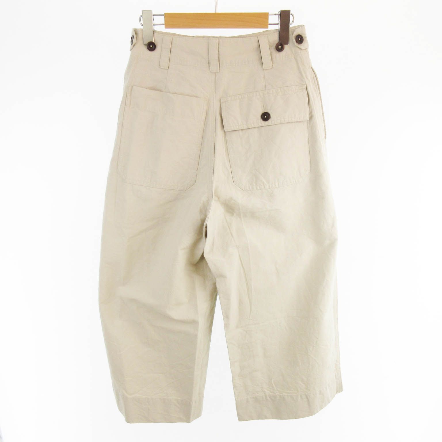 マーガレットハウエル コットン トラウザーズ パンツ セール MARGARET HOWELL HEAVY COTTON DRILL TROUSERS 040BEIGE