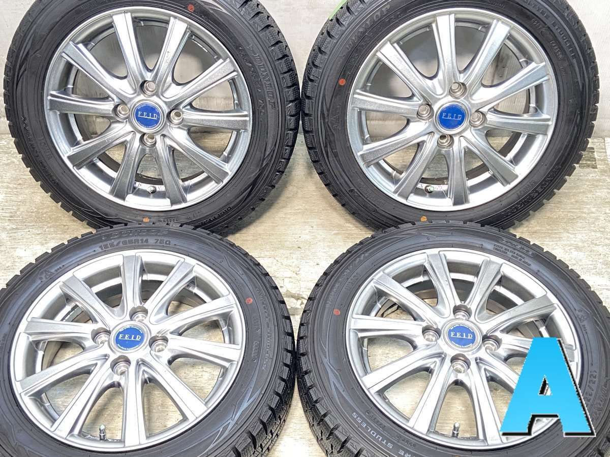 155/65R14 ダンロップ ウィンターマックス WM01 FEID 14x4.5 45 100-4 