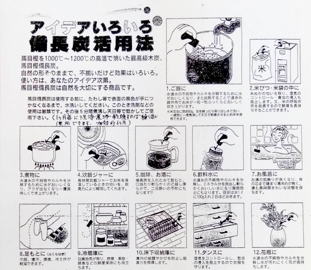 希少】紀州備長炭 ウバメガシ 細丸 煮沸、洗浄済み 250g - メルカリ