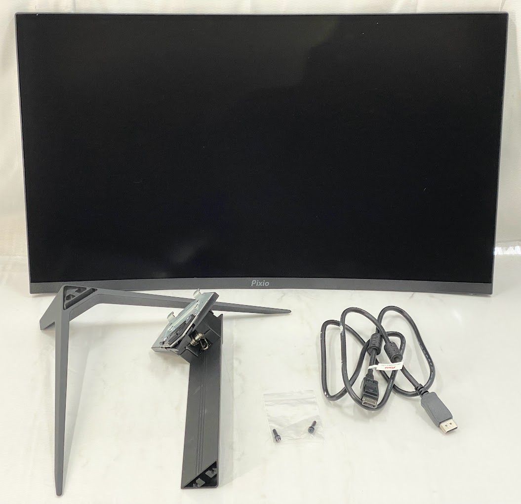 ジャンク品】Pixio PXC277A 湾曲 ゲーミングモニター 27インチ WQHD VA