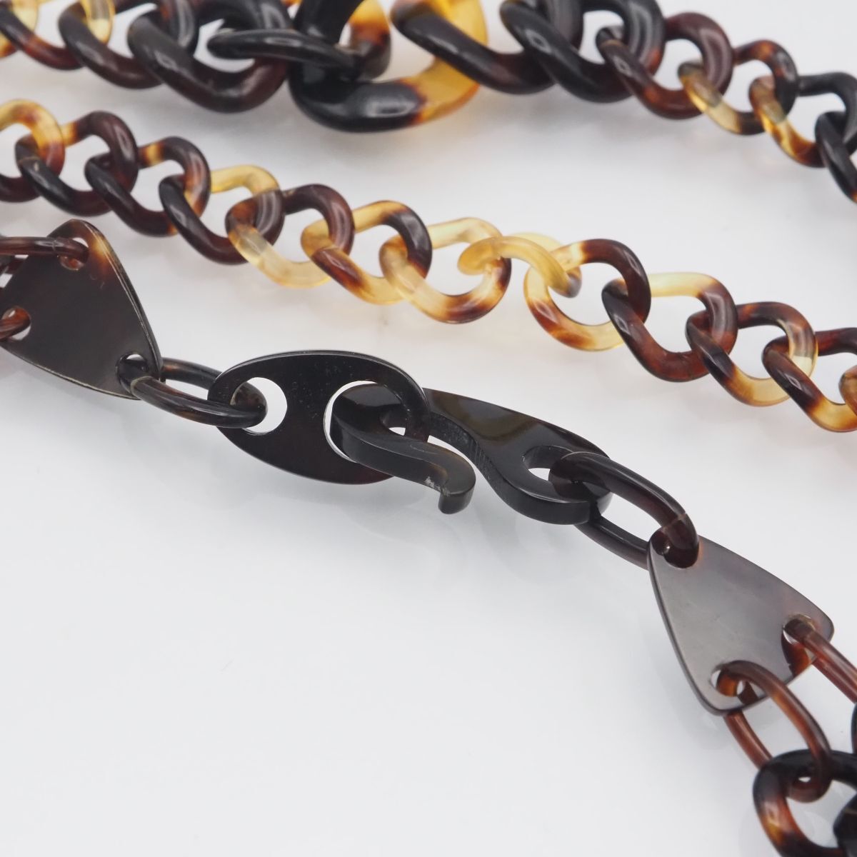 2AD77　鼈甲べっ甲　ネックレス 2AD77 鼈甲べっ甲 ネックレス 本べっ甲 ネックレス 最上級 飴色 極上