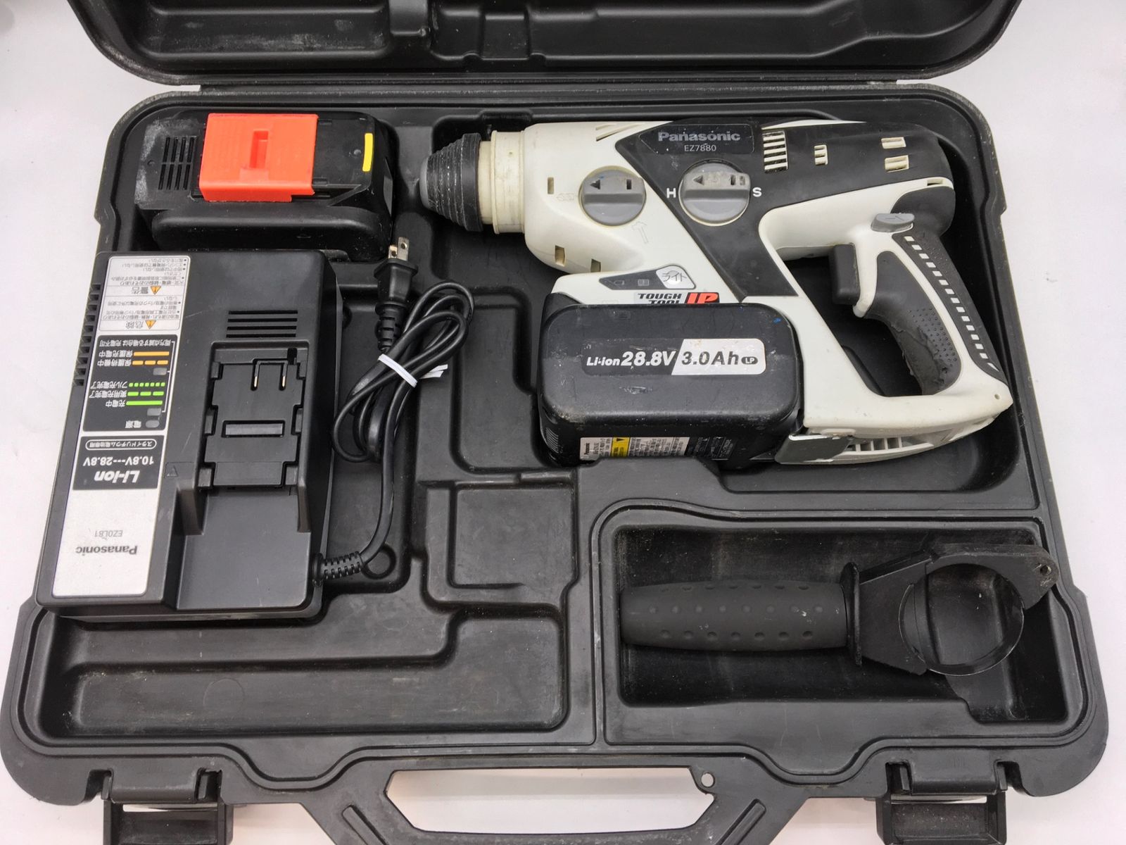 品 Panasonicパナソニック 28.8V充電ハンマードリル EZ7880LP2S-B ITV9FBQWSRMO エコツール知立店 M02