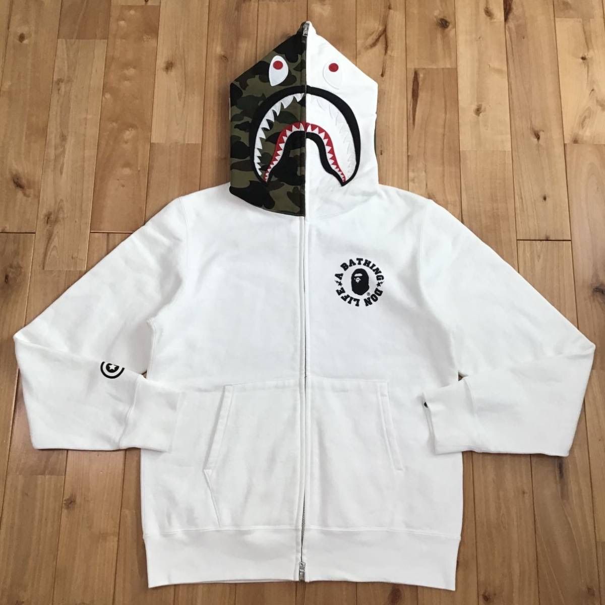 BAPE × Big sean シャークパーカー - メルカリ
