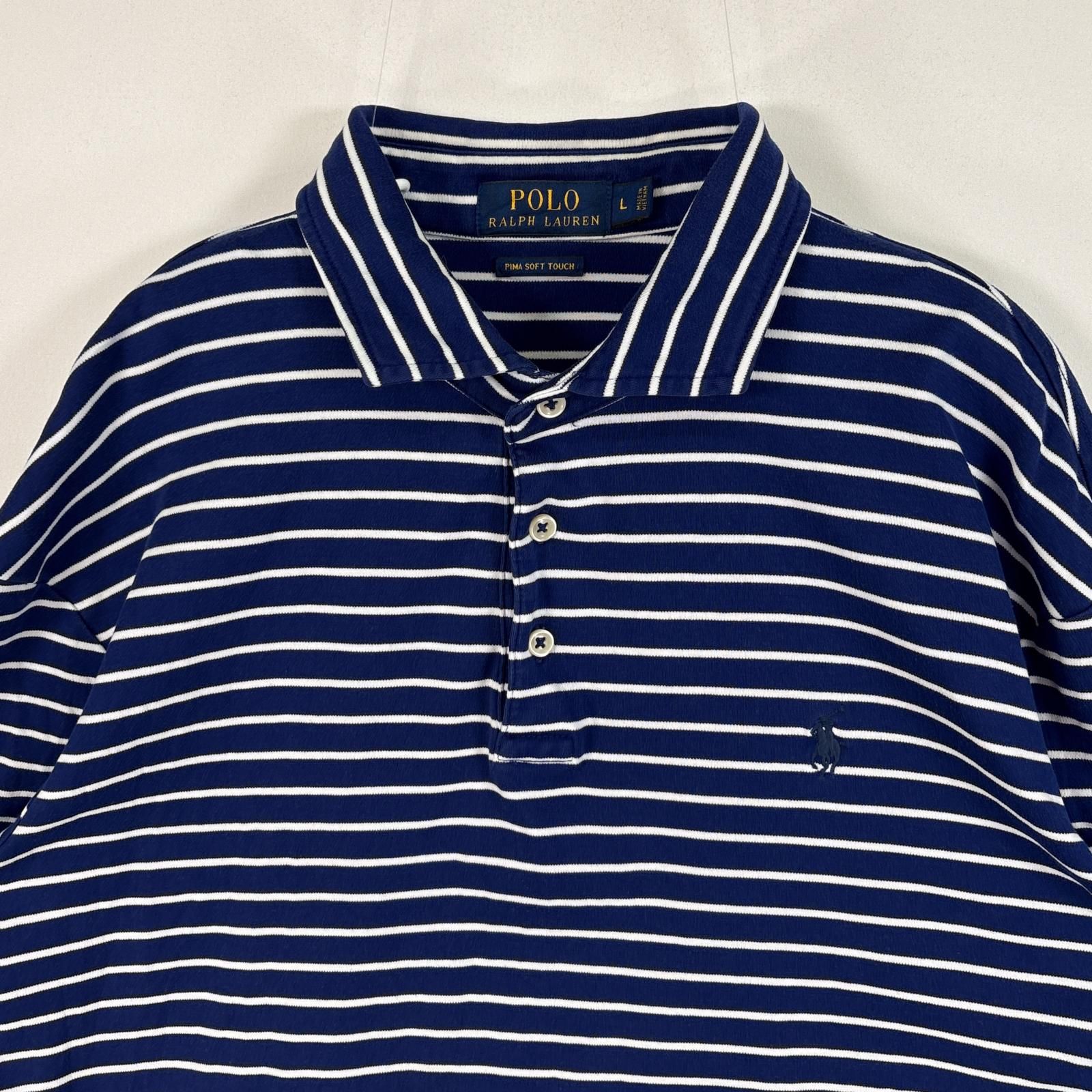 古着 ポロ・ラルフローレン POLO RALPH LAUREN 半袖 ポロシャツ ロゴ 