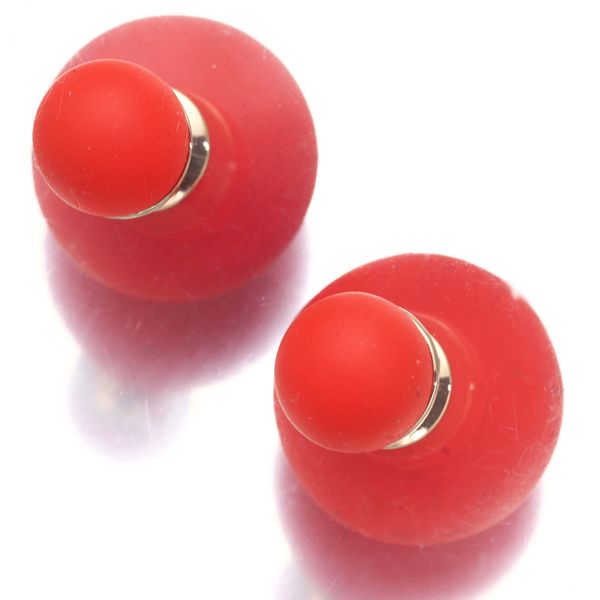 ディオール ピアス トライバル オレンジ ラバー #168687 - メルカリ 