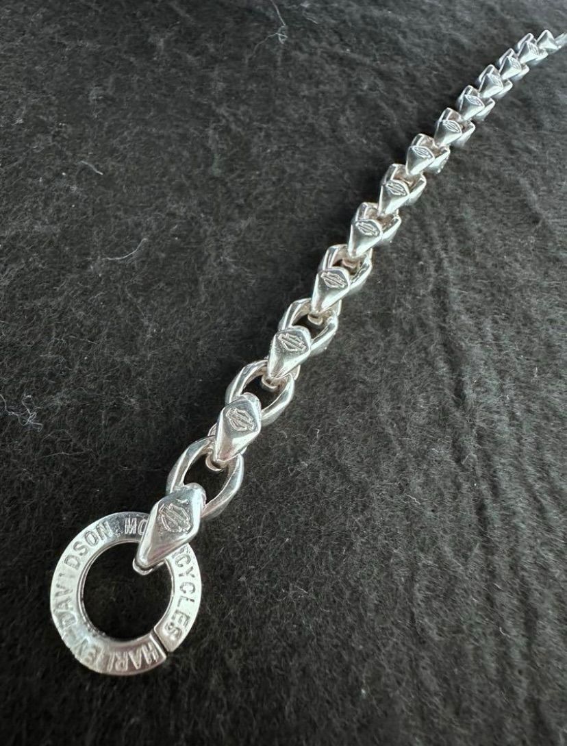 80s ハーレーダビットソン ブレスレットヴィンテージ シルバー