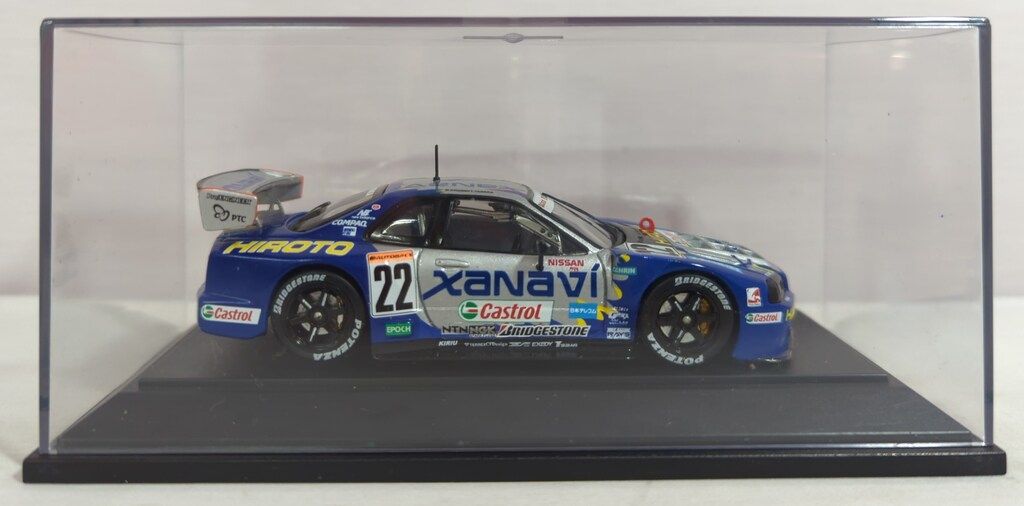 エムエムピー 1/43 EBBRO Racing XANAVI HIROTO GT-R JGTC 2001
