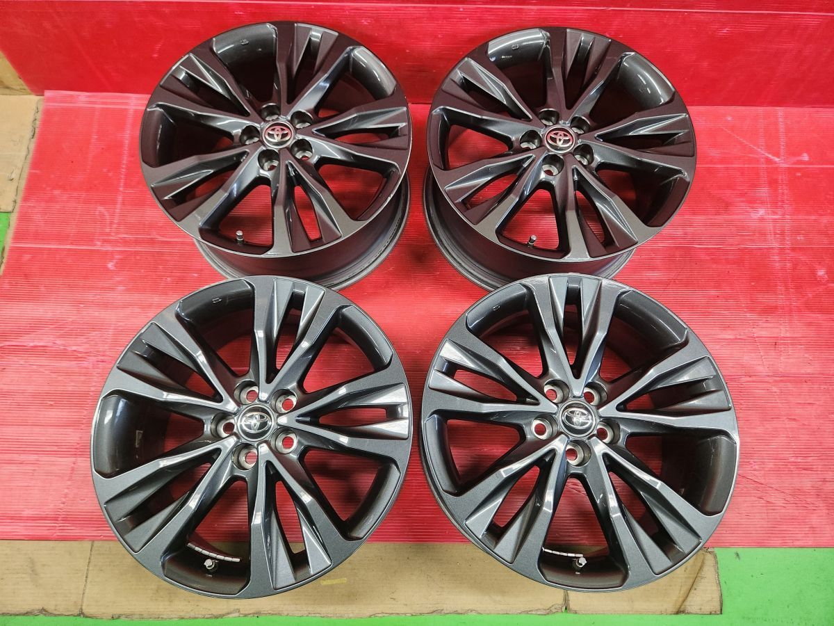 中古アルミ美品トヨタ カローラ、ツーリング純正 16x7.0J 210系ナット付 中古アルミ美品トヨタ カローラ、ツーリング純正 16x7.0J 210系