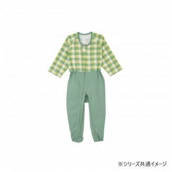 大阪エンゼル コンビネーション フルオープン プッシュホック オールS ツイルブロックグリーン LL 5738-TA 886203